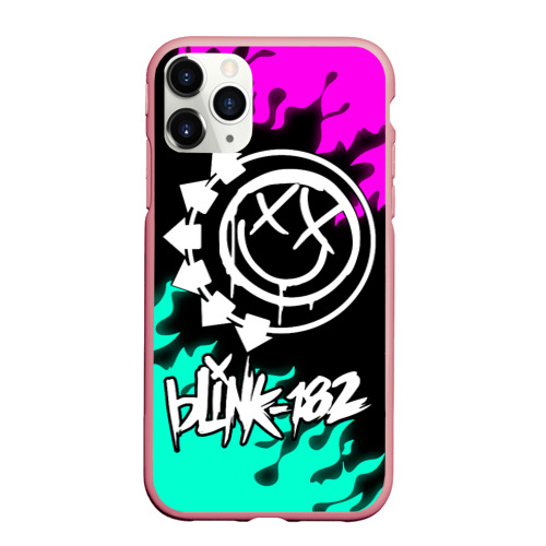 Чехол для iPhone 11 Pro Max матовый Blink-182 5, цвет баблгам