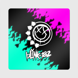 Магнит виниловый Квадрат Blink-182 5