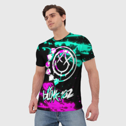 Мужская футболка 3D Blink-182 6 - фото 2