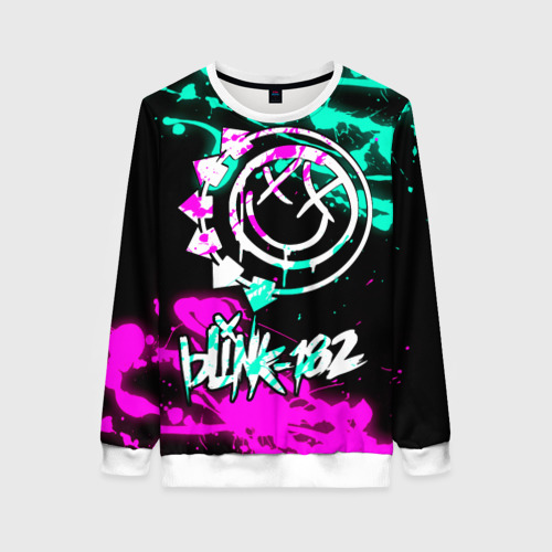 Женский свитшот 3D Blink-182 6, цвет 3D печать