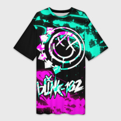 Платье-футболка 3D Blink-182 6