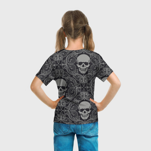 Детская футболка 3D Весёлый Роджер, цвет 3D печать - фото 6