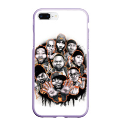 Чехол для iPhone 7Plus/8 Plus матовый Wu-Tang Clan