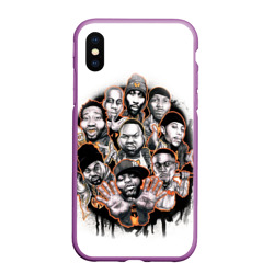 Чехол для iPhone XS Max матовый Wu-Tang Clan