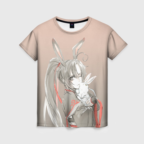 Женская футболка 3D с принтом Магистр дьявольского культа, вид спереди #2
