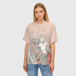 Женская футболка oversize 3D Магистр дьявольского культа - фото 2