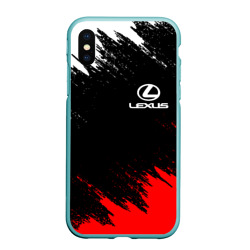 Чехол для iPhone XS Max матовый Lexus Лексус