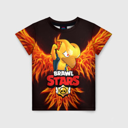 Детская футболка 3D Brawl Stars crow ворон