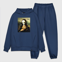 Мужской костюм oversize хлопок Mona Lisa