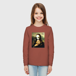 Детский лонгслив хлопок Mona Lisa - фото 2