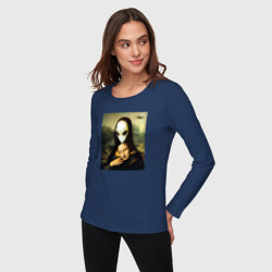 Женский лонгслив хлопок Mona Lisa - фото 2
