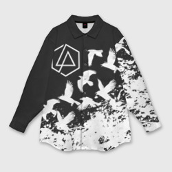 Мужская рубашка oversize 3D Linkin Park [1]