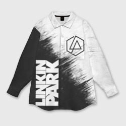 Мужская рубашка oversize 3D Linkin Park [3]