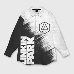 Женская рубашка oversize 3D Linkin Park [3]