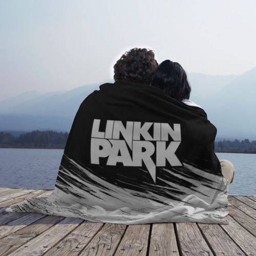 Плед 3D Linkin Park [9], цвет 3D (велсофт) - фото 3