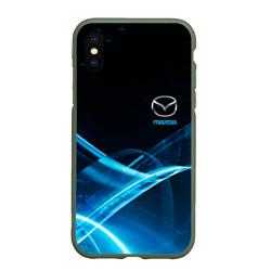 Чехол для iPhone XS Max матовый Mazda