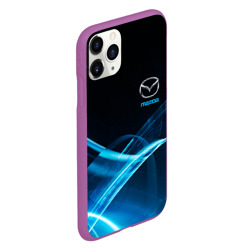 Чехол для iPhone 11 Pro матовый Mazda - фото 2