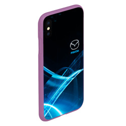 Чехол для iPhone XS Max матовый Mazda - фото 2