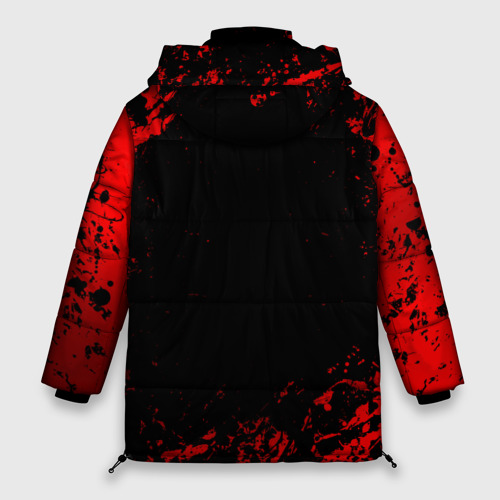 Женская зимняя куртка Oversize Черный Клевер - Черный Бык, цвет черный - фото 2