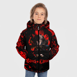 Зимняя куртка для мальчиков 3D Черный Клевер - Черный Бык - фото 2