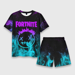 Мужской костюм с шортами 3D Fortnite X Travis Scott