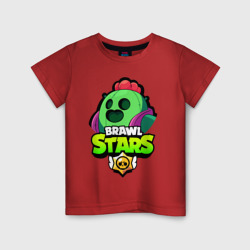 Brawl Stars Spike – Детская футболка хлопок с принтом купить со скидкой в -20%