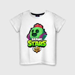 Детская футболка хлопок Brawl Stars Spike