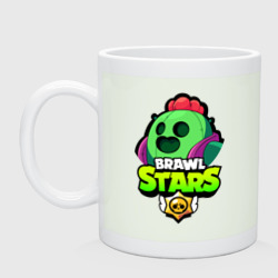 Кружка керамическая Brawl Stars Spike