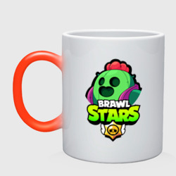 Кружка хамелеон Brawl Stars Spike