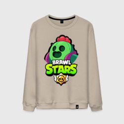 Мужской свитшот хлопок Brawl Stars Spike