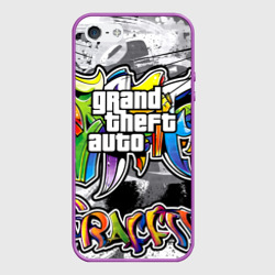 Чехол для iPhone 5/5S матовый GTA