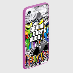 Чехол для iPhone 5/5S матовый GTA - фото 2