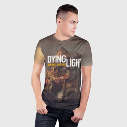 Мужская футболка 3D Slim Dying light +спина - фото 2
