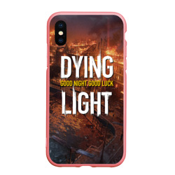 Чехол для iPhone XS Max матовый Dying light