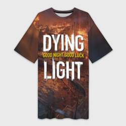 Платье-футболка 3D Dying light