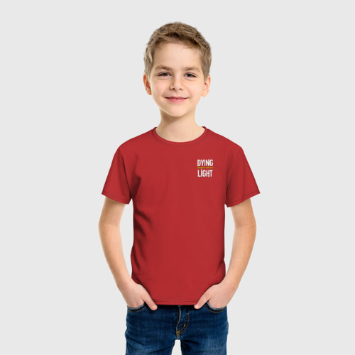 Детская футболка хлопок Dying light, цвет красный - фото 3