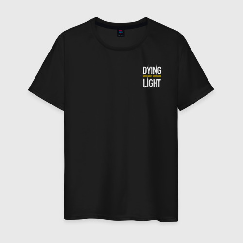 Мужская футболка хлопок Dying light, цвет черный