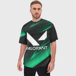 Мужская футболка oversize 3D Valorant - фото 2