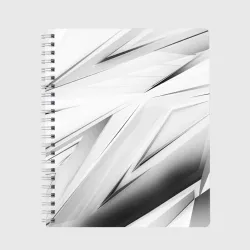 Тетрадь Geometry stripes white
