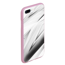 Чехол для iPhone 7Plus/8 Plus матовый Geometry stripes white - фото 2