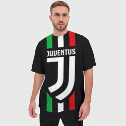 Мужская футболка oversize 3D Juventus - фото 2