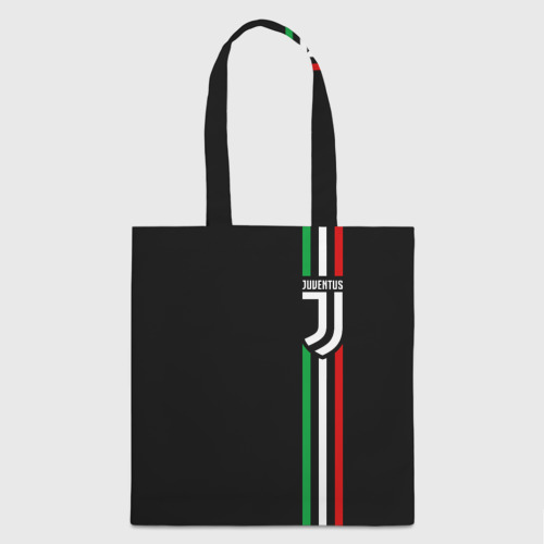 Шоппер 3D с принтом Juventus Ювентус, вид спереди #2