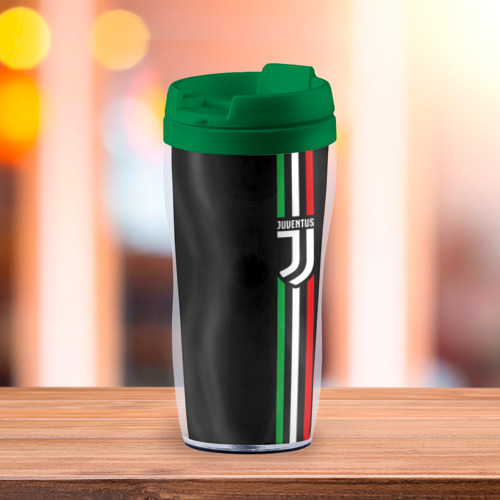 Термокружка-непроливайка Juventus Ювентус, цвет зеленый - фото 3