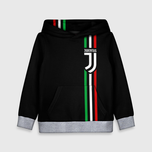 Детская толстовка 3D Juventus Ювентус, цвет меланж