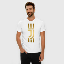 Мужская футболка хлопок Slim Juventus Ювентус - фото 2