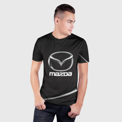 Мужская футболка 3D Slim Mazda - фото 2