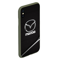 Чехол для iPhone XS Max матовый Mazda - фото 2