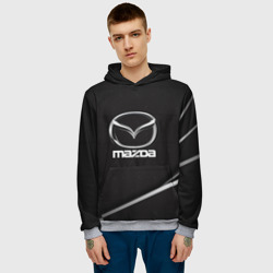 Мужская толстовка 3D Mazda - фото 2