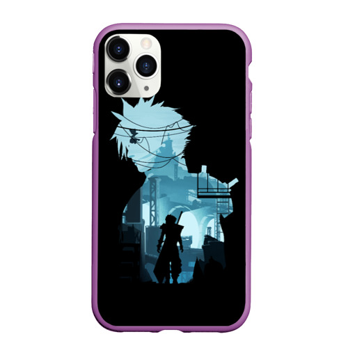 Чехол для iPhone 11 Pro Max матовый Final Fantasy, цвет фиолетовый