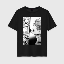 Женская футболка хлопок Oversize Manga Given